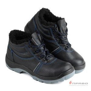 Ботинки «Викинг-13/1М» с подошвой ПУ/ТПУ чёрные (искусственный мех). Артикул: Кож225. #REGION_MIN_PRICE# в г. Уфа