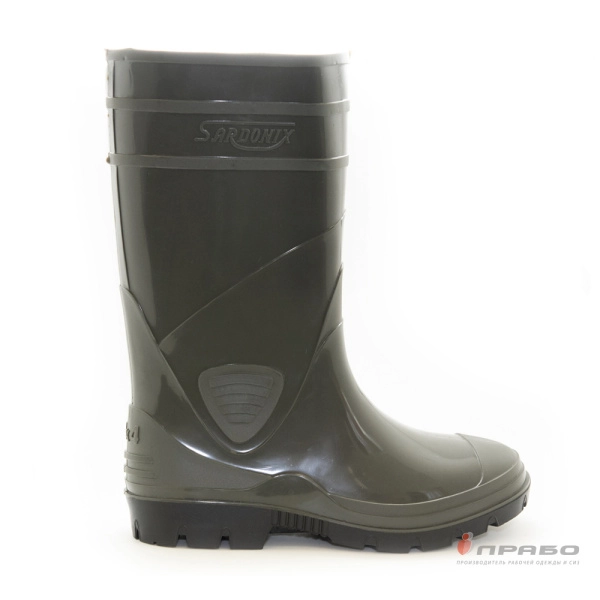 Сапоги мужские ПВХ арт. 165-03 оливковые (34 см). Артикул: Пвх159. #REGION_MIN_PRICE# в г. Москва