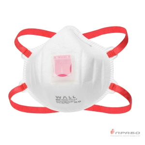 Респиратор Wall All Cup 99HK FFP3 R D с клапаном выдоха арт. 29902 F. Артикул: 10738. #REGION_MIN_PRICE#