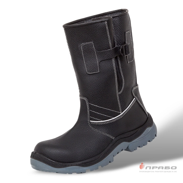 Сапоги «Барс-А-8» с подошвой ПУ/ТПУ с композитным подноском чёрные. Артикул: Бот6. #REGION_MIN_PRICE# в г. Москва