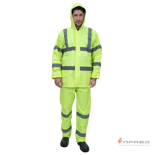 Костюм влагозащитный "Гроза СОП" лимонный (куртки и брюки)