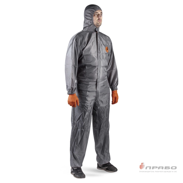 Комбинезон многоразовый малярный JPC75 серый. Артикул: 10368. #REGION_MIN_PRICE# в г. Москва