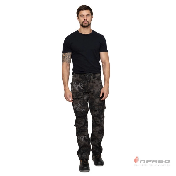 Брюки мужские Tactical КМФ питон ночь