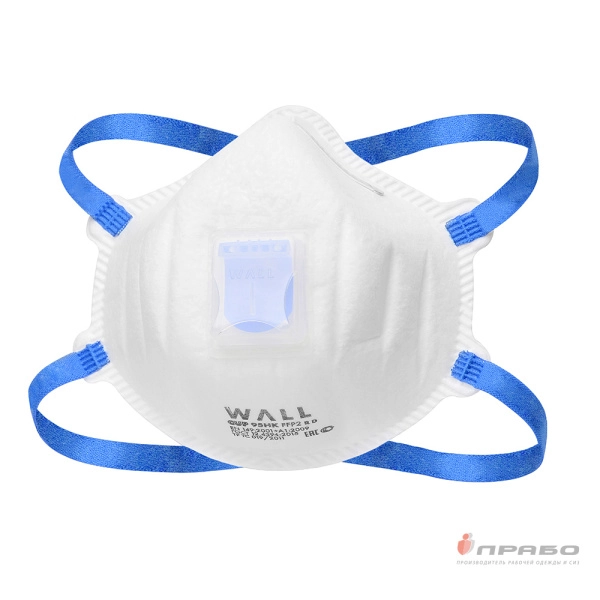 Респиратор Wall Cup 95 HK FFP2 RD с клапаном выдоха арт. 29502 F. Артикул: 10736. #REGION_MIN_PRICE#
