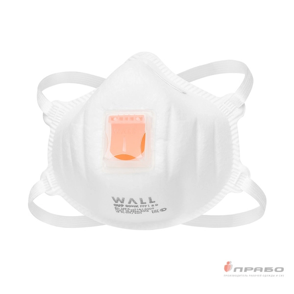Респиратор Wall Cup 80HK FFP1 RD с клапаном выдоха арт. 28002 F. Артикул: 10733. #REGION_MIN_PRICE#