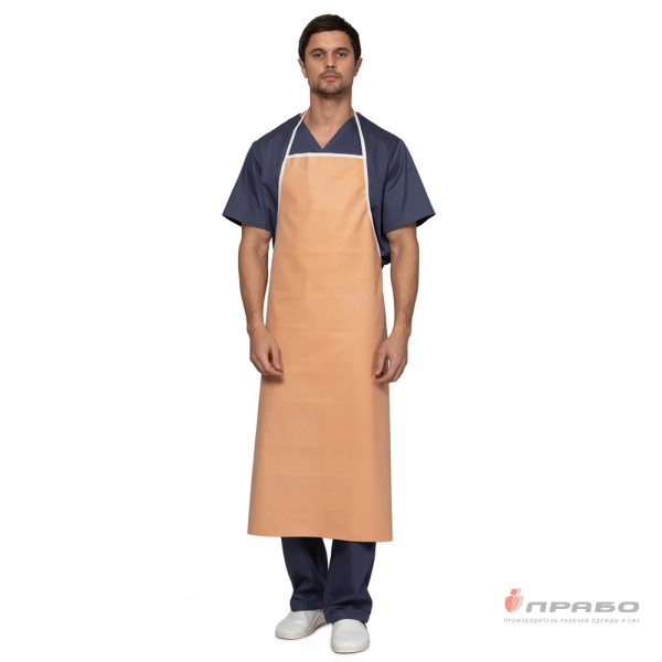 Фартук влагостойкий из медицинской клеенки универсальный. Артикул: Вл310. #REGION_MIN_PRICE# в г. Новосибирск