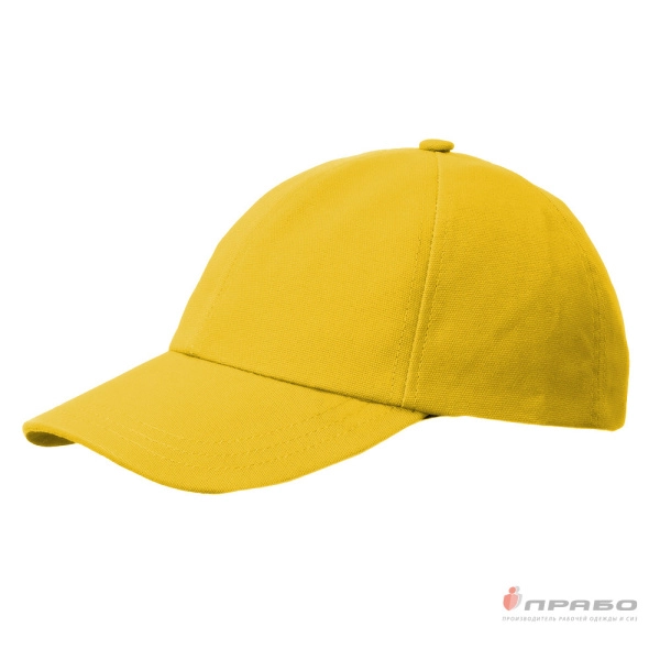 Бейсболка на липучке жёлтая. Артикул: Гол107. #REGION_MIN_PRICE# в г. Москва