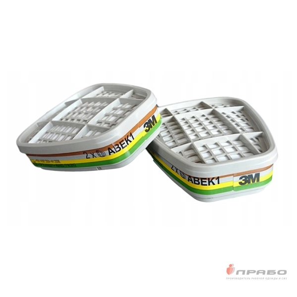 Фильтр противогазовый 3М 6059 (класс защиты ABEK1). Артикул: Рес147. #REGION_MIN_PRICE#