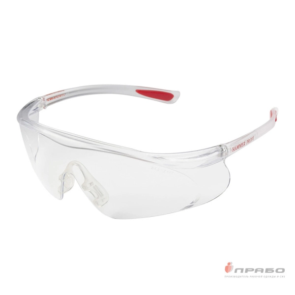 Очки защитные открытые О55 Hammer Profi Super (2-1,2 PC) арт. 15530. Артикул: Сомз218. #REGION_MIN_PRICE#