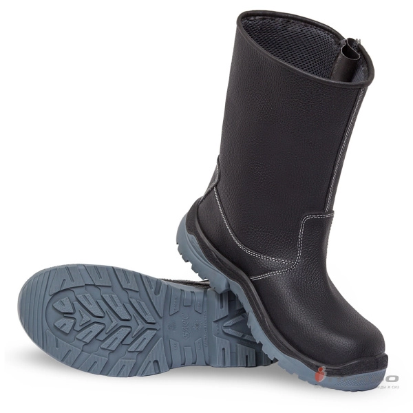 Сапоги «Барс-А-8» с подошвой ПУ/ТПУ с композитным подноском чёрные. Артикул: Бот6. #REGION_MIN_PRICE# в г. Москва