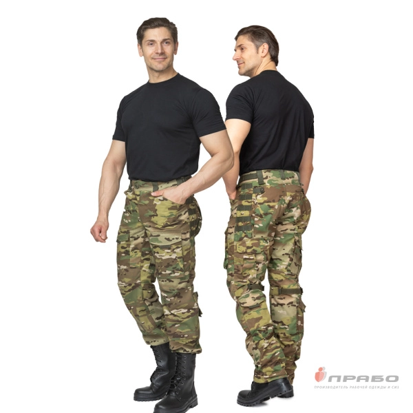 Брюки мужские Tactical КМФ ягель