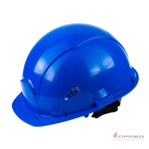 Каска защитная строительная «СОМЗ-55 Визион» с креплением для наушников синяя. Артикул: Кас324. #REGION_MIN_PRICE#