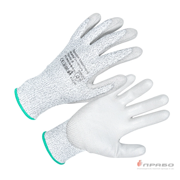 Перчатки для защиты от порезов Scaffa DY110DG-PU. Артикул: 10092. #REGION_MIN_PRICE#