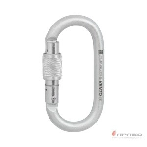 Карабин стальной овал с муфтой. Артикул: vpro 0013. #REGION_MIN_PRICE#