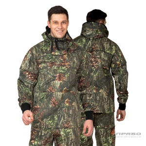Костюм летний противоэнцефалитный камуфлированный осенний клён с ловушками (куртка и брюки)
