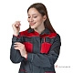 Халат женский «Бренд 2020» серый/красный. Артикул: 10257. #REGION_MIN_PRICE# в г. Омск 6
