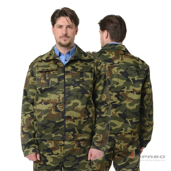 Костюм мужской "Альфа" камуфляж кукла (куртка и брюки) для охранников
