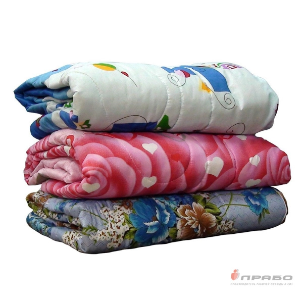 Одеяло синтепоновое прошитое с плотностью 200 г/м² 140х205 см. Артикул: 10461. #REGION_MIN_PRICE#