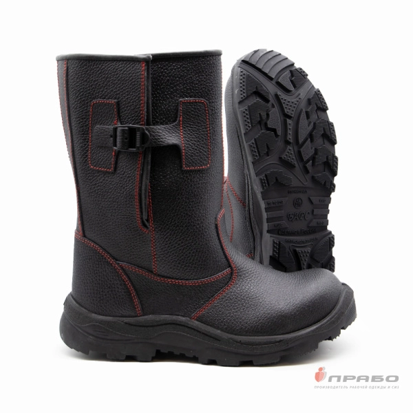 Сапоги «Барс Нитро Н-8» с подошвой ПУ/нитрил и КП чёрные. Артикул: Бот14. #REGION_MIN_PRICE# в г. Москва
