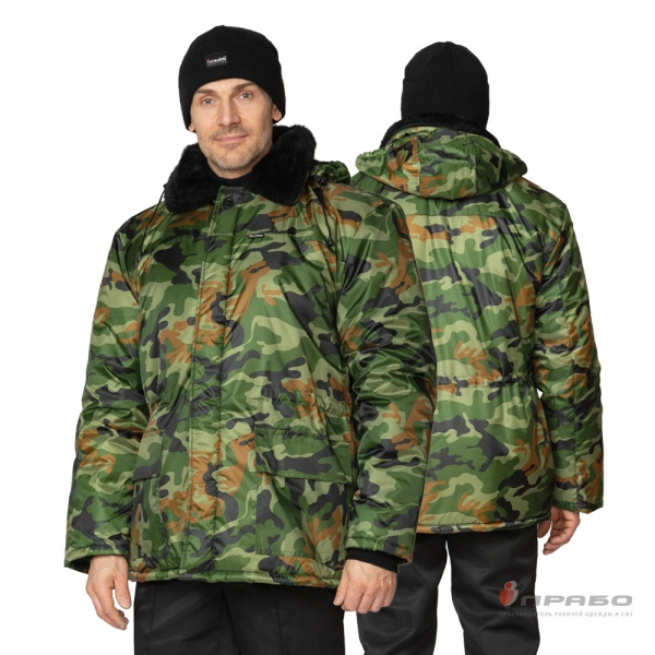 Артикул: Вод035. Наименование: Куртка мужская утеплённая камуфлированная кукла. Сезонность: зима. Ценовой сегмент: . #REGION_MIN_PRICE# в Москве. Заказ на PRABO.РУ