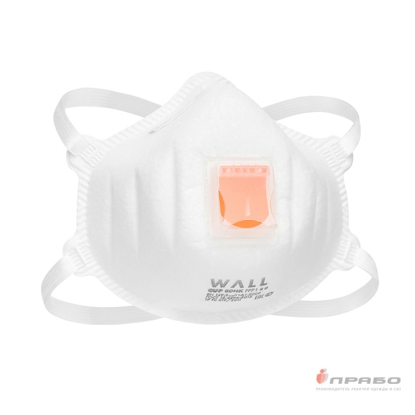 Респиратор Wall Cup 80HK FFP1 RD с клапаном выдоха арт. 28002 F. Артикул: 10733. #REGION_MIN_PRICE#