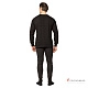 Белье трикотажное чёрное, 140 г/м² (фуфайка и кальсоны). Артикул: Трик202.  3