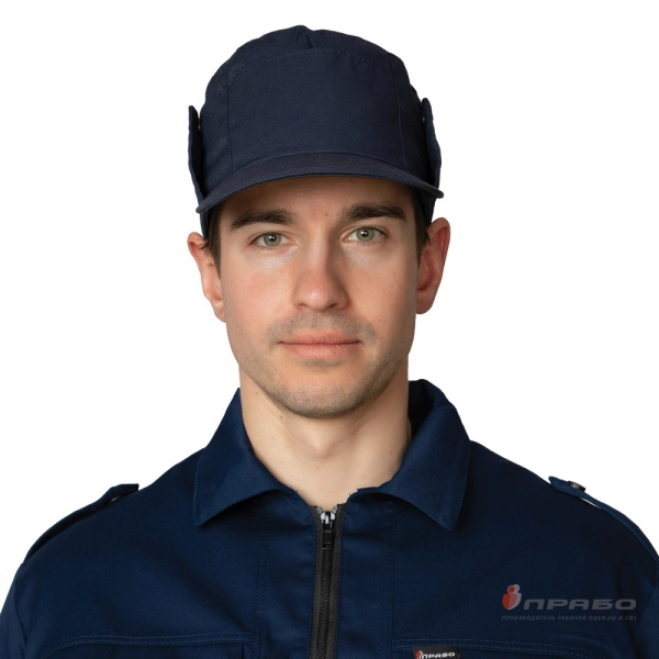 Кепка охранника синяя. Артикул: Охр302. #REGION_MIN_PRICE# в г. Москва