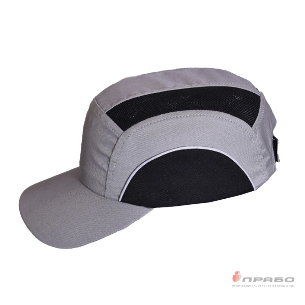 Каскетка защитная с вставкой из ABS-пластика и СОП серая. Артикул: 9405. #REGION_MIN_PRICE#