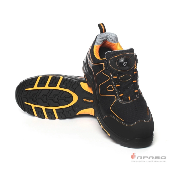 Кроссовки (полуботинки) "Мистраль Premium Edition PRB8-CS" ПУ/нитрил с КП и АС чёрные