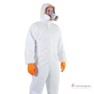 Комбинезон одноразовый защитный JPC58 белый с капюшоном (неофит). Артикул: 9436. #REGION_MIN_PRICE# в г. Казань