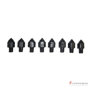 Шипы для лазов ЛУ по железобетону универсальные со вставкой из твёрдого сплава (8 шт.). Артикул: Выс137. #REGION_MIN_PRICE#