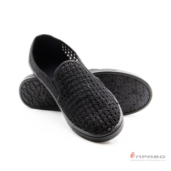 Тапочки с перфорацией женские. Артикул: Тап02. #REGION_MIN_PRICE# в г. Москва