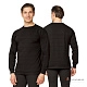 Белье трикотажное чёрное, 140 г/м² (фуфайка и кальсоны). Артикул: Трик202.  1