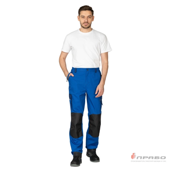 Брюки мужские «Сюрвейер Смарт» василёк/тёмно-синий. Артикул: 12939. #REGION_MIN_PRICE# в г. Санкт-Петербург