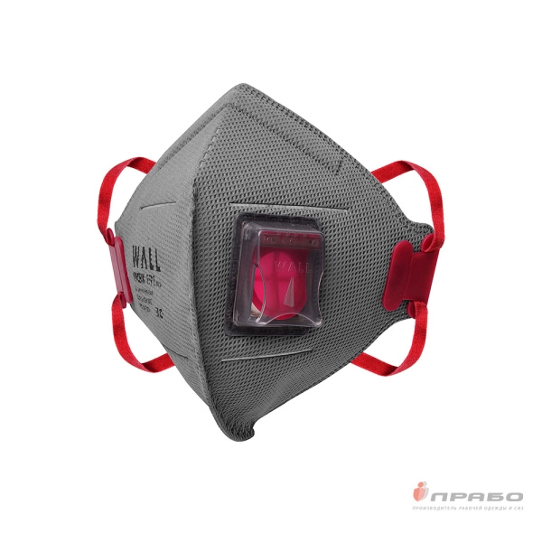 Респиратор Wall 99CHK FFP3 NR D с клапаном выдоха арт. 19903 F. Артикул: 10770. #REGION_MIN_PRICE#