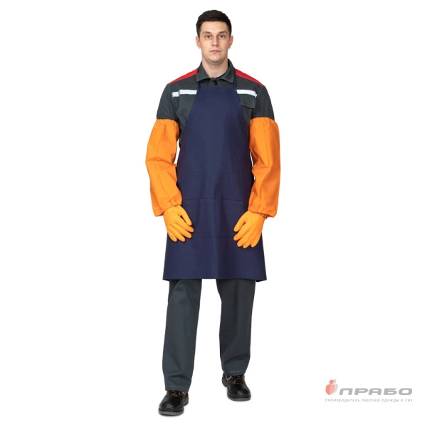 Нарукавники рыбообработчика Fisherman's WPL оранжевые. Артикул: Вл110. #REGION_MIN_PRICE# в г. Москва