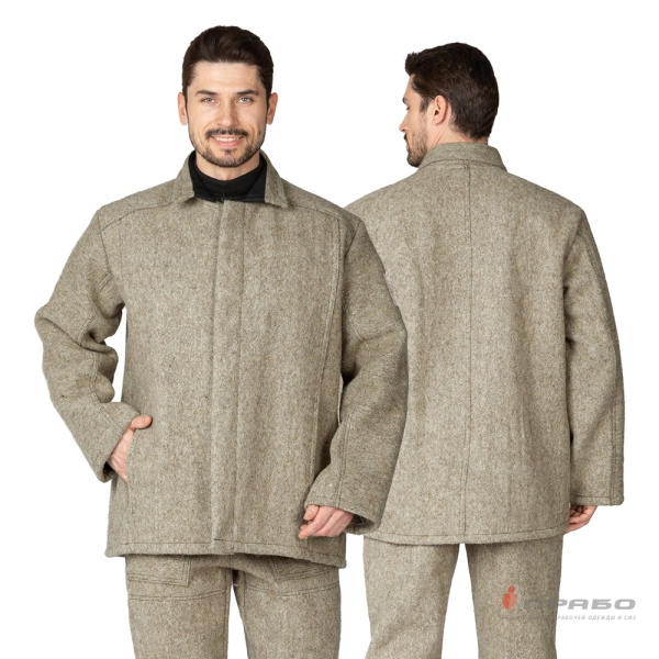 Костюм жаростойкий суконный с огнестойкой пропиткой ГОСТ (куртка и брюки). Артикул: 10837. #REGION_MIN_PRICE# в г. Екатеринбург