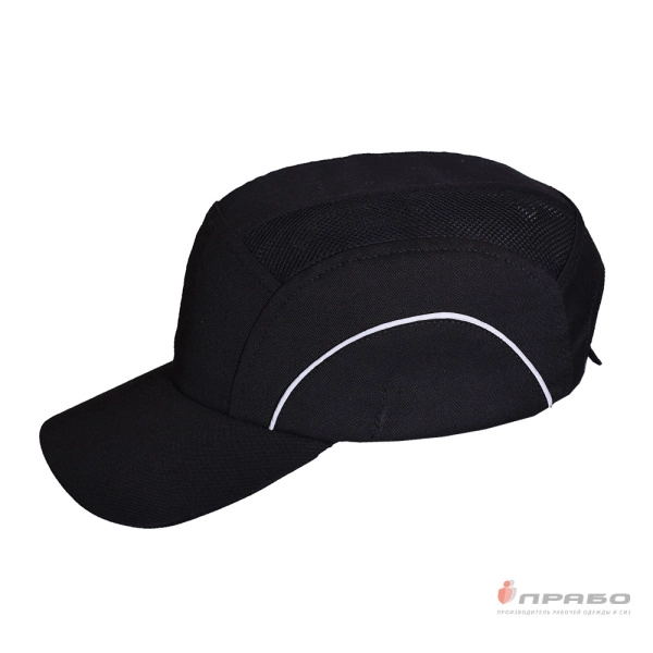 Каскетка защитная с вставкой из ABS-пластика и СОП чёрная. Артикул: 9405. #REGION_MIN_PRICE#