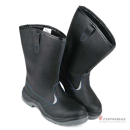 Сапоги Prosafe 16ТМ c подошвой ПУ/ТПУ и МП чёрные (искусственный мех). Артикул: 12143. 1