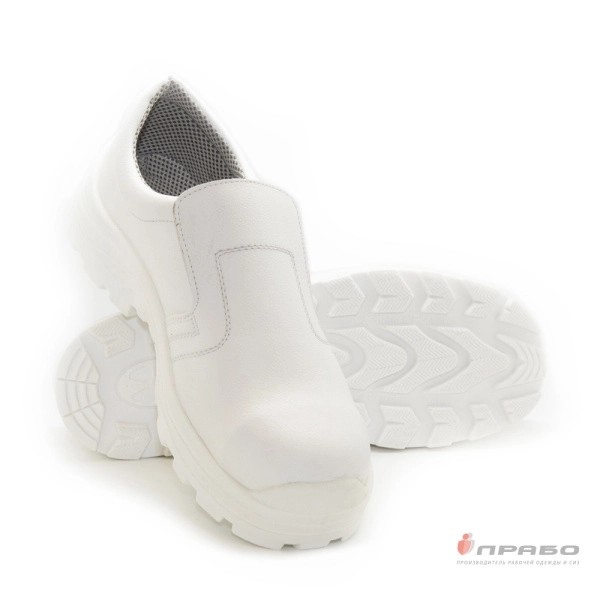 Полуботинки мужские ПУ с МП белые