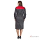 Халат женский «Бренд 2020» серый/красный. Артикул: 10257. #REGION_MIN_PRICE# в г. Омск 5