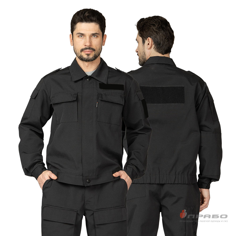 Костюм мужской «Кодекс» чёрный (куртка и брюки). Артикул: 13007. Цена от 3 670,00 р. в г. Казань