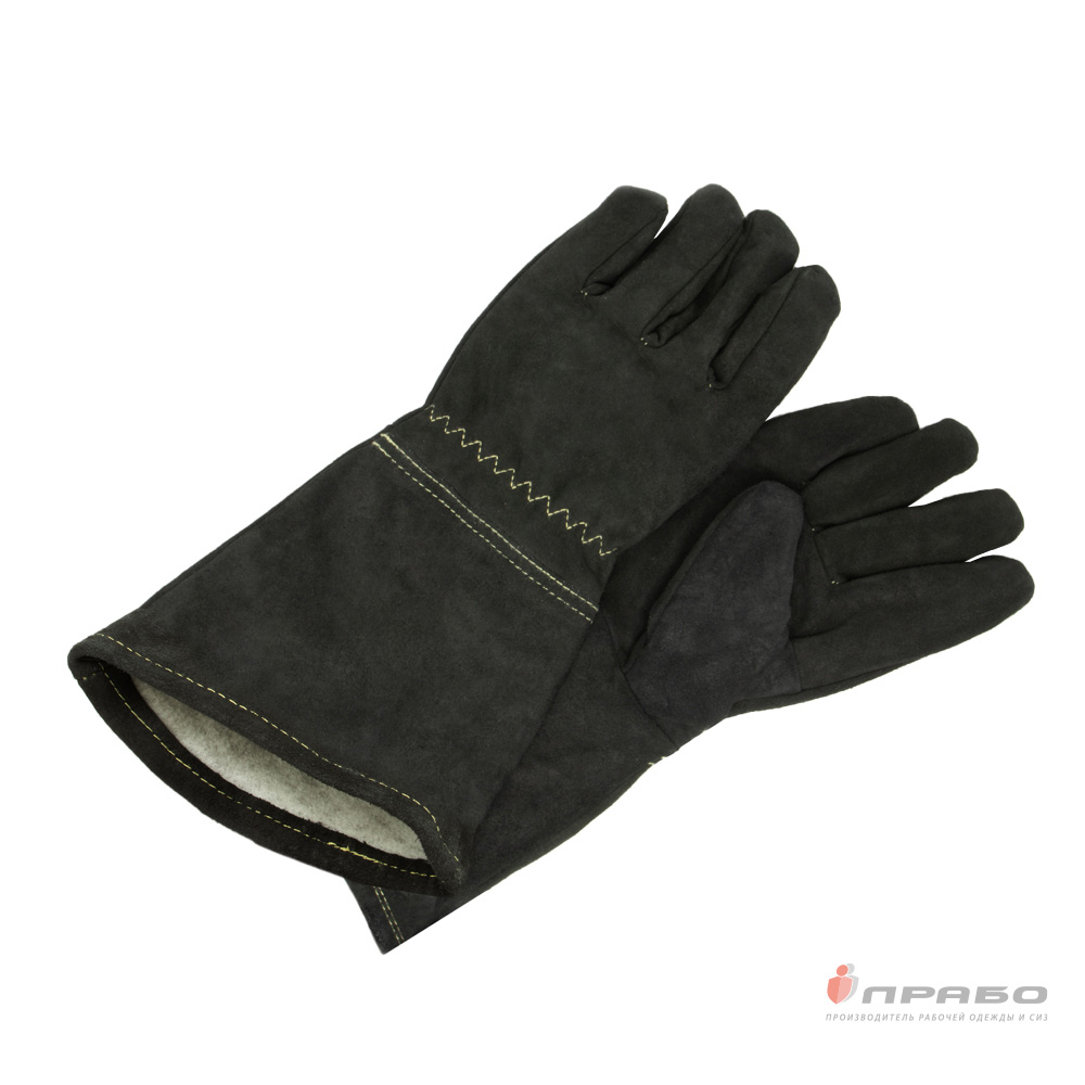 Краги спилковые пятипалые OPTIMA PLASMA KEVLAR (CS-110)_Кр108_01