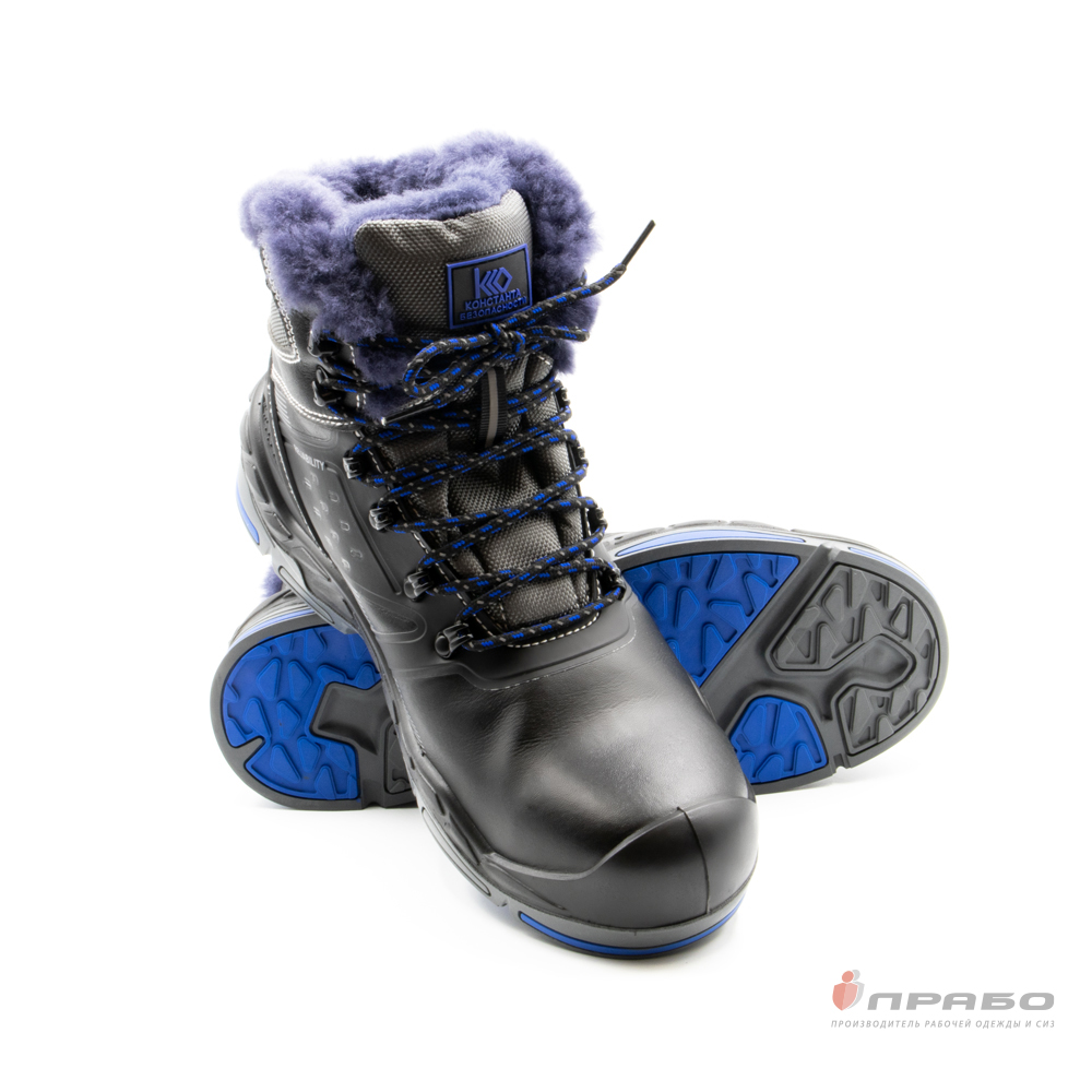 Ботинки «Б-М9» с подошвой ПУ/нитрил, КП и КС (натуральный мех). Артикул: 11423. Цена от 4 805,00 р. в г. Москва