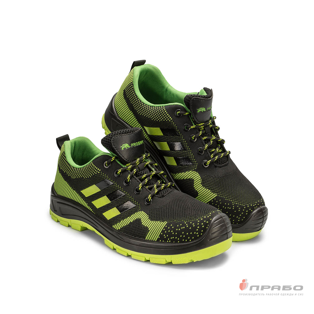 Кроссовки (полуботинки) «Просэйф-8731/1-1» с подошвой ПУ/ПУ и КП зелёные. Артикул: 11249. Цена от 2 150,00 р. в г. Уфа
