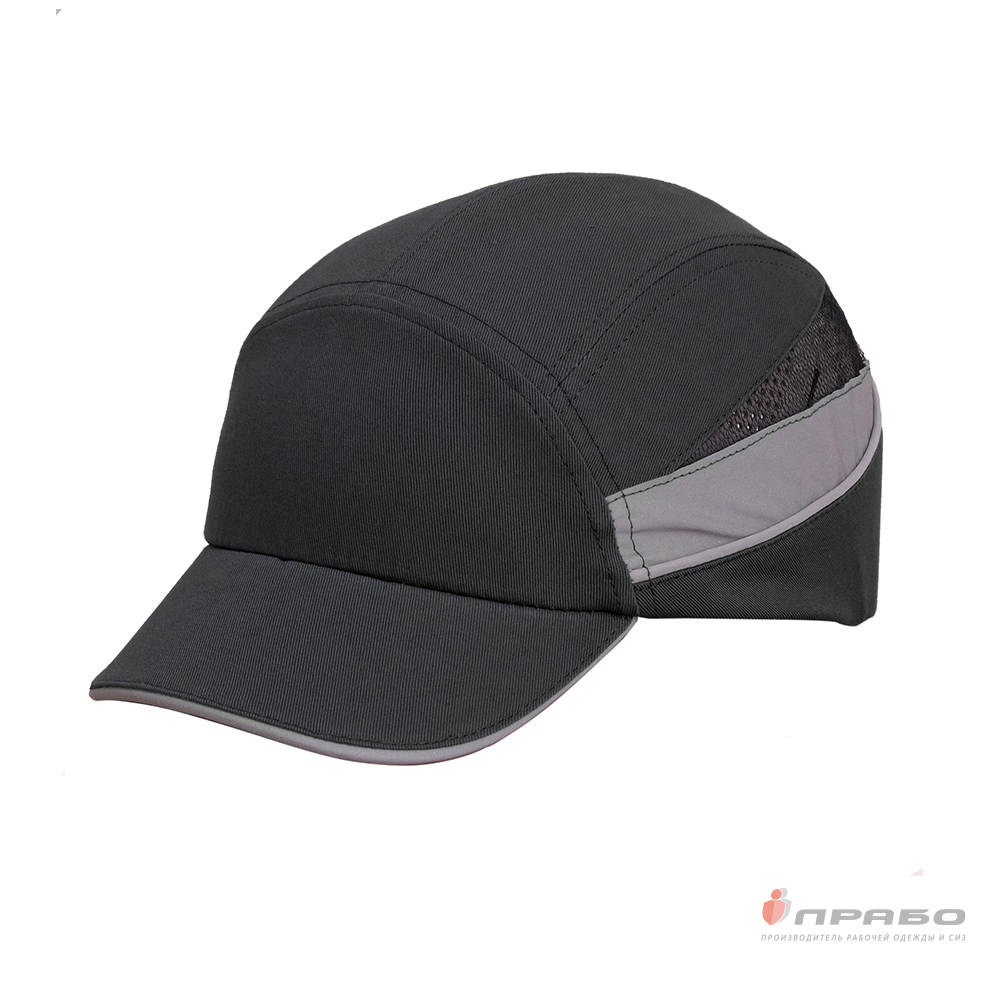 Каскетка защитная «RZ BioT Cap РОСОМЗ» чёрная. Артикул: 12020. Цена от 1 280,00 р.